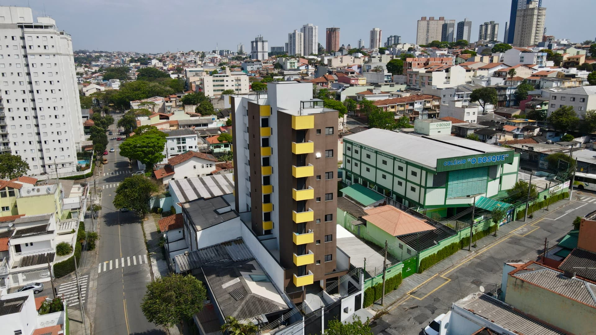 Fachada do empreendimento